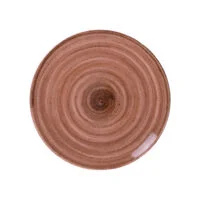 Prato Sobremesa Tramontina Paraty Mocha em Porcelana 23 cm