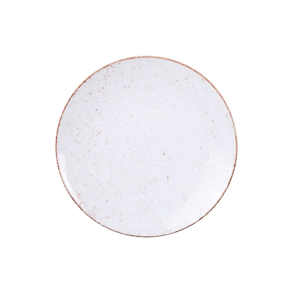 Prato Sobremesa Tramontina Rustico Marrom MaxForce em Porcelana 23 cm