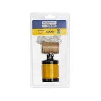 Prumo 500 g Tramontina MASTER em Aço com Revestimento Externo em Plástico e Cordão de Nylon