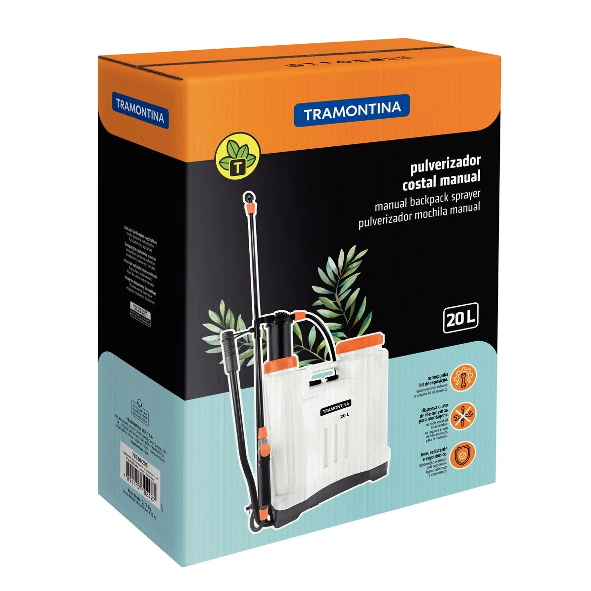 Pulverizador Costal Manual Tramontina 20 L