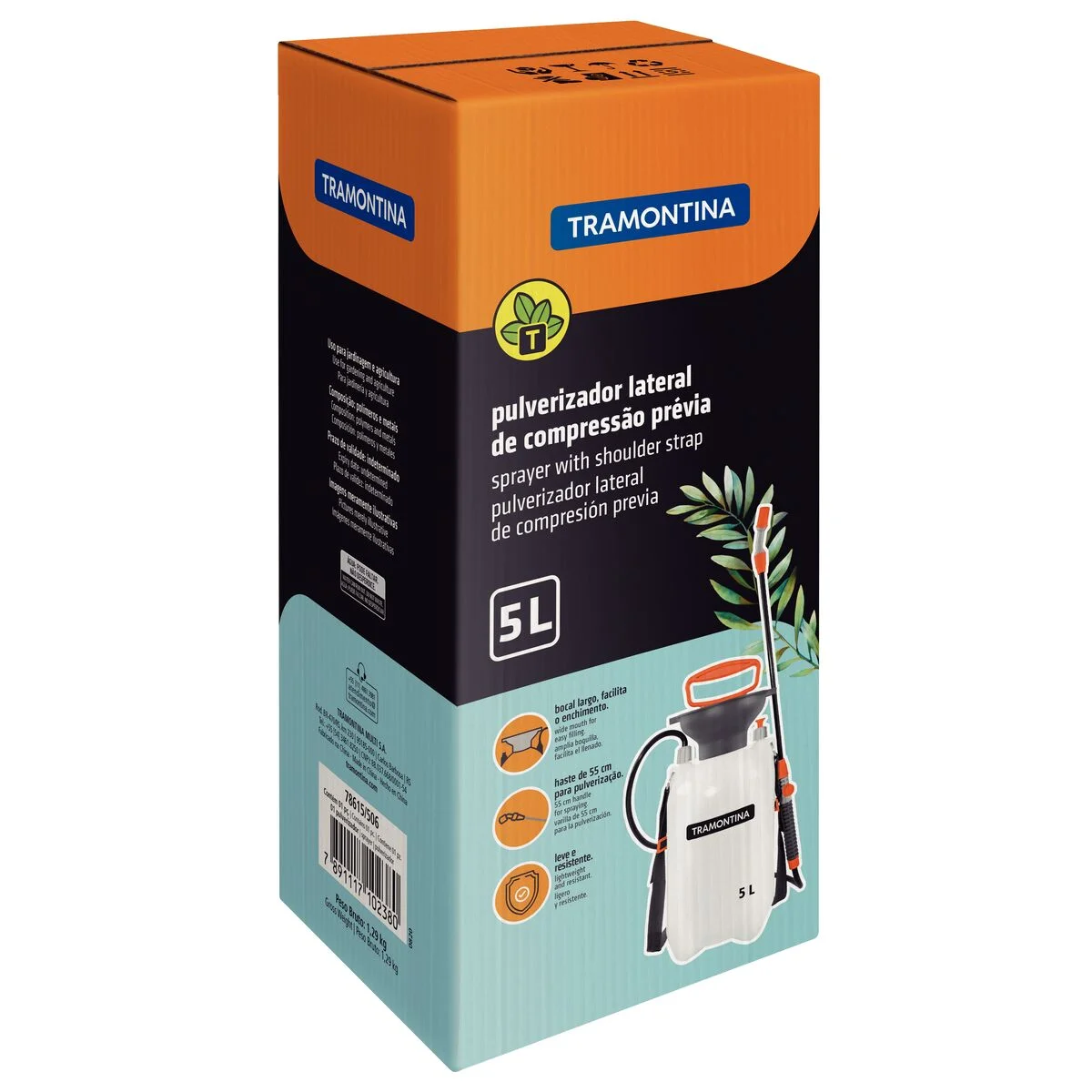 Pulverizador Lateral de Compressão Prévia Tramontina 5 L