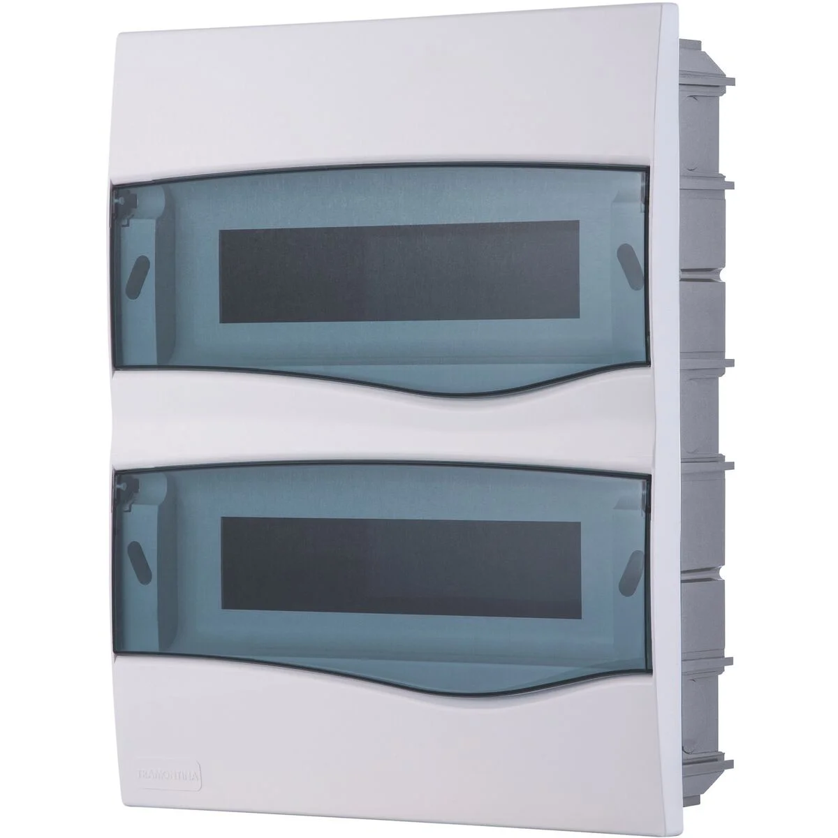 Quadro de Distribuição de Embutir 24 DIN ou 16 NEMA Tramontina com Porta Transparente