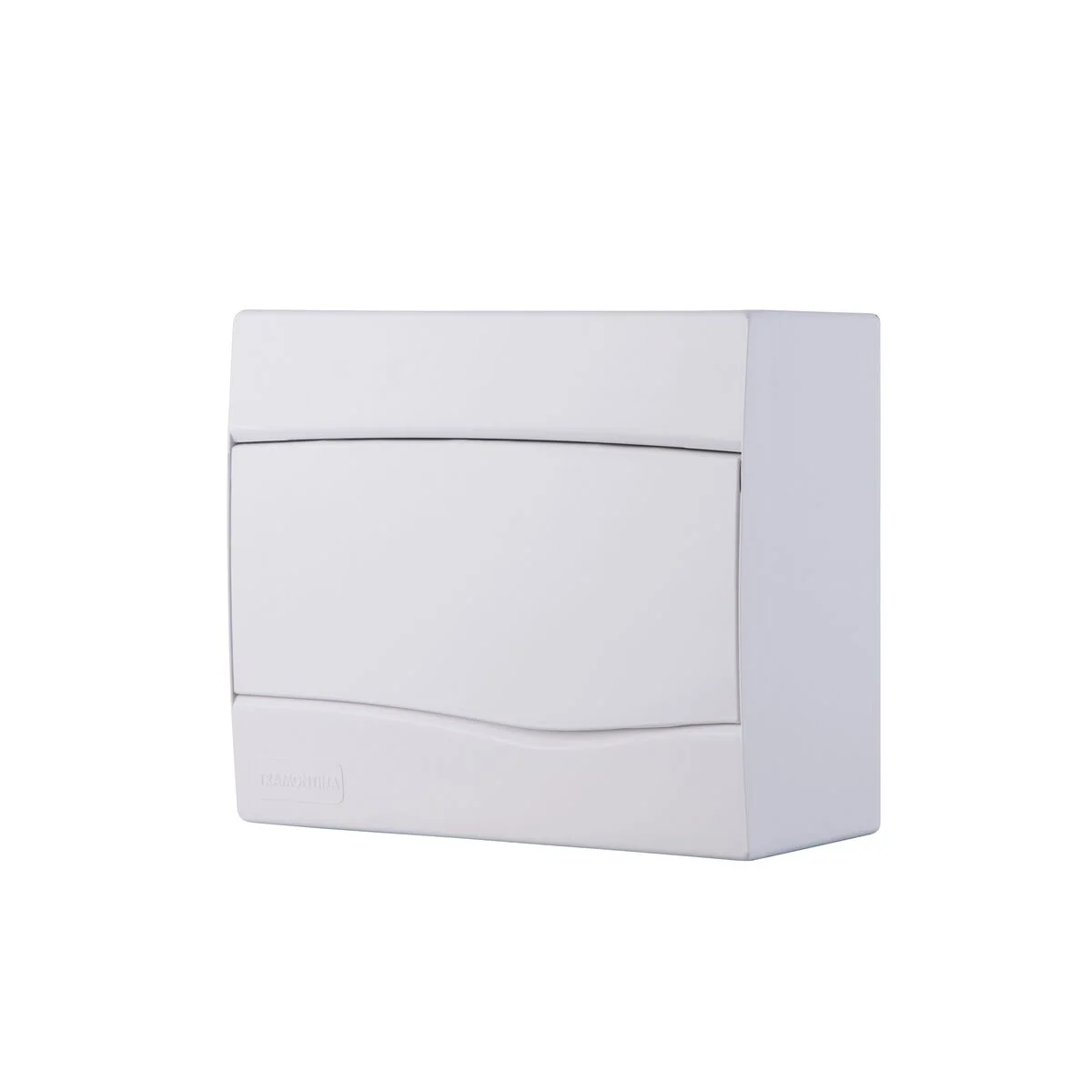 Quadro de Distribuição de Sobrepor 9 DIN ou 6 NEMA Tramontina com Porta Branca