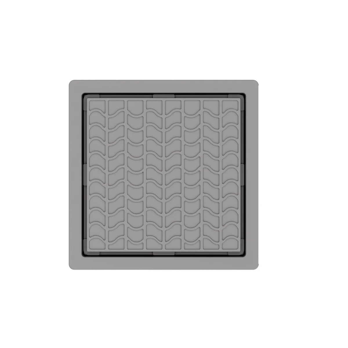 Ralo Neo Hidden S Tramontina em PVC 15 x 15 cm
