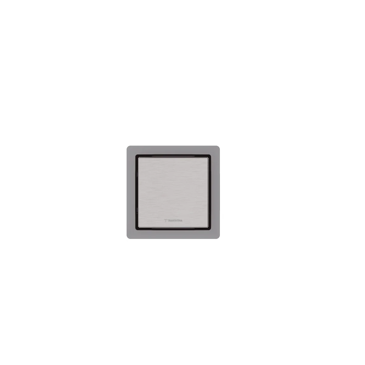Ralo Neo Square S Tramontina em Aço Inox 10 x 10 cm
