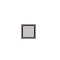 Ralo Neo Square S Tramontina em Aço Inox 10 x 10 cm