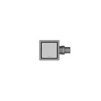 Ralo Neo Square Tramontina em Aço Inox 10 x 10 cm