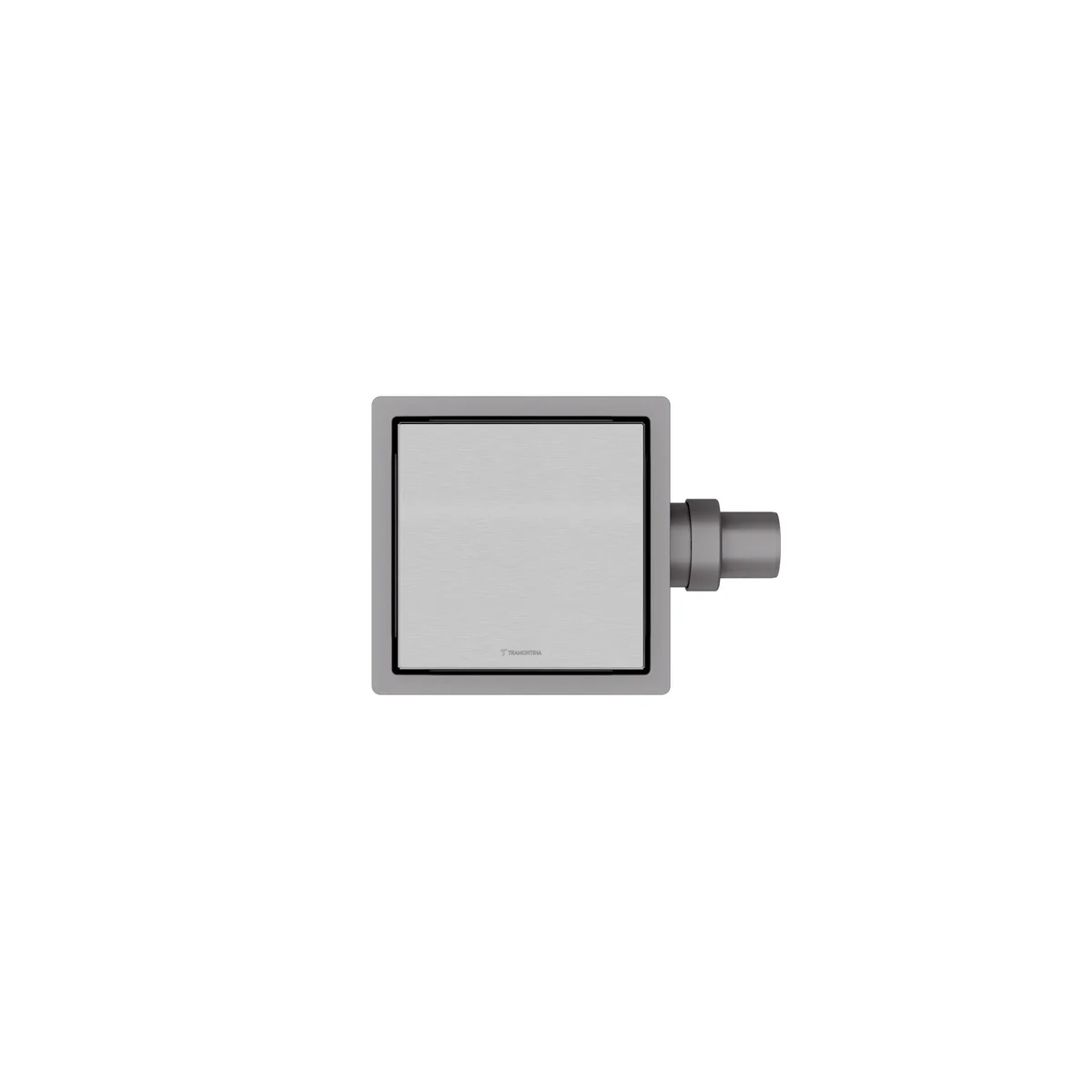 Ralo Neo Square Tramontina em Aço Inox 15 x 15 cm