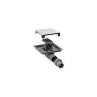 Ralo Neo Square Tramontina em Aço Inox 15 x 15 cm