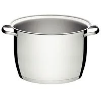 Rechaud Tramontina Allegra em Aço Inox Fundo Triplo com Fogareiro e Tampa de Inox 7,8 L