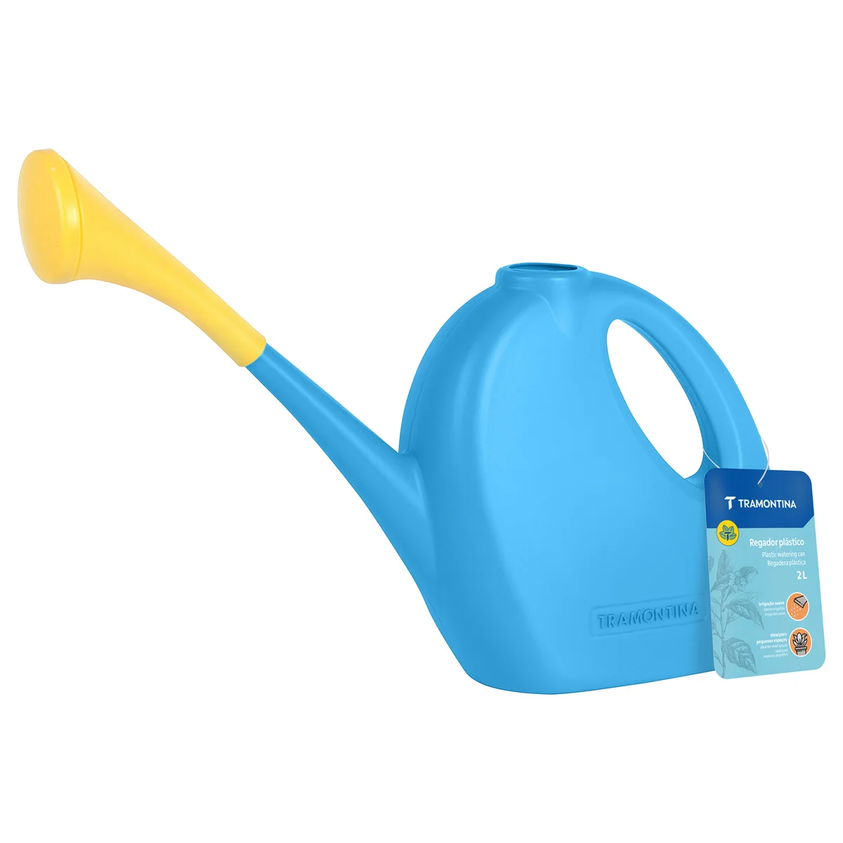 Regador para Jardim Tramontina em Plástico Azul 2 L