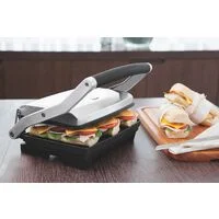 Sanduicheira Tramontina by Breville Express em Aço Inox Fosco com Chapa Flutuante 220 V