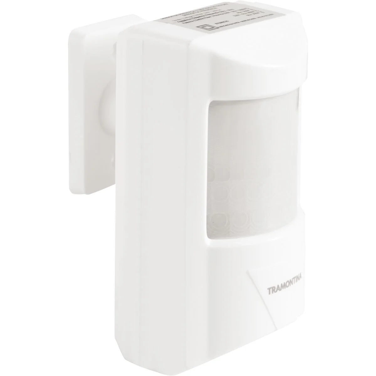 Sensor de Presença 180° Articulado Frontal Tramontina Bivolt com Fotocélula Branco