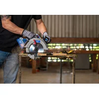 Serra Circular 20V 7-1/4" (185 mm) 0-4800 rpm Brushless Tramontina by Total - Sem Bateria e Carregador