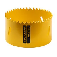 Serra Copo Bi-Metálica 108 mm 4.1/4" Tramontina MASTER com Dentes em Aço Rápido HSS