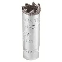 Serra Copo Diamantada 20 mm 25/32" Tramontina com Dente de Metal Duro e Aço Especial Cromado
