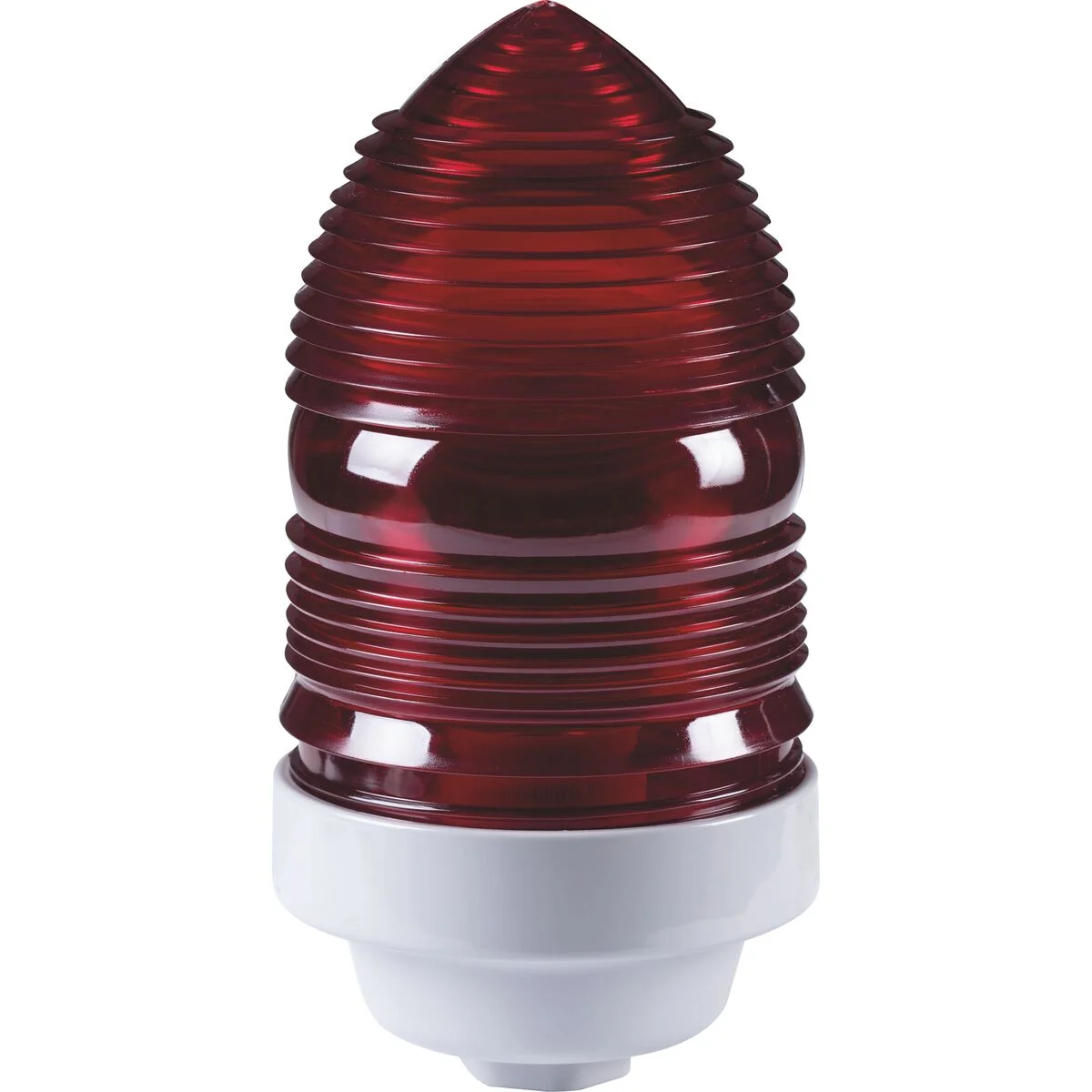 Sinalizador Simples Vermelho 60 W Tramontina em Alumínio