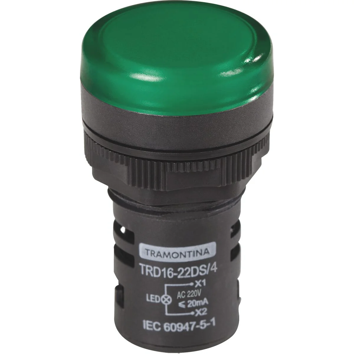 Sinalizador Tramontina TRD16-22DS/4 220 V Verde