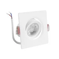 Spot LED Tramontina Quadrado 3 W 6500 K Luz Branca