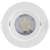 Spot Led Redondo 7 W 3000K Branco Tramontina