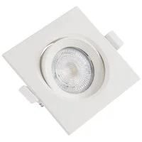 Spot Quadrado de Embutir Tramontina Smart Led 350 lm 5 W com 16 Milhões de Cores RGBW