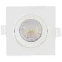 Spot Quadrado de Embutir Tramontina Smart Led 350 lm 5 W com 16 Milhões de Cores RGBW