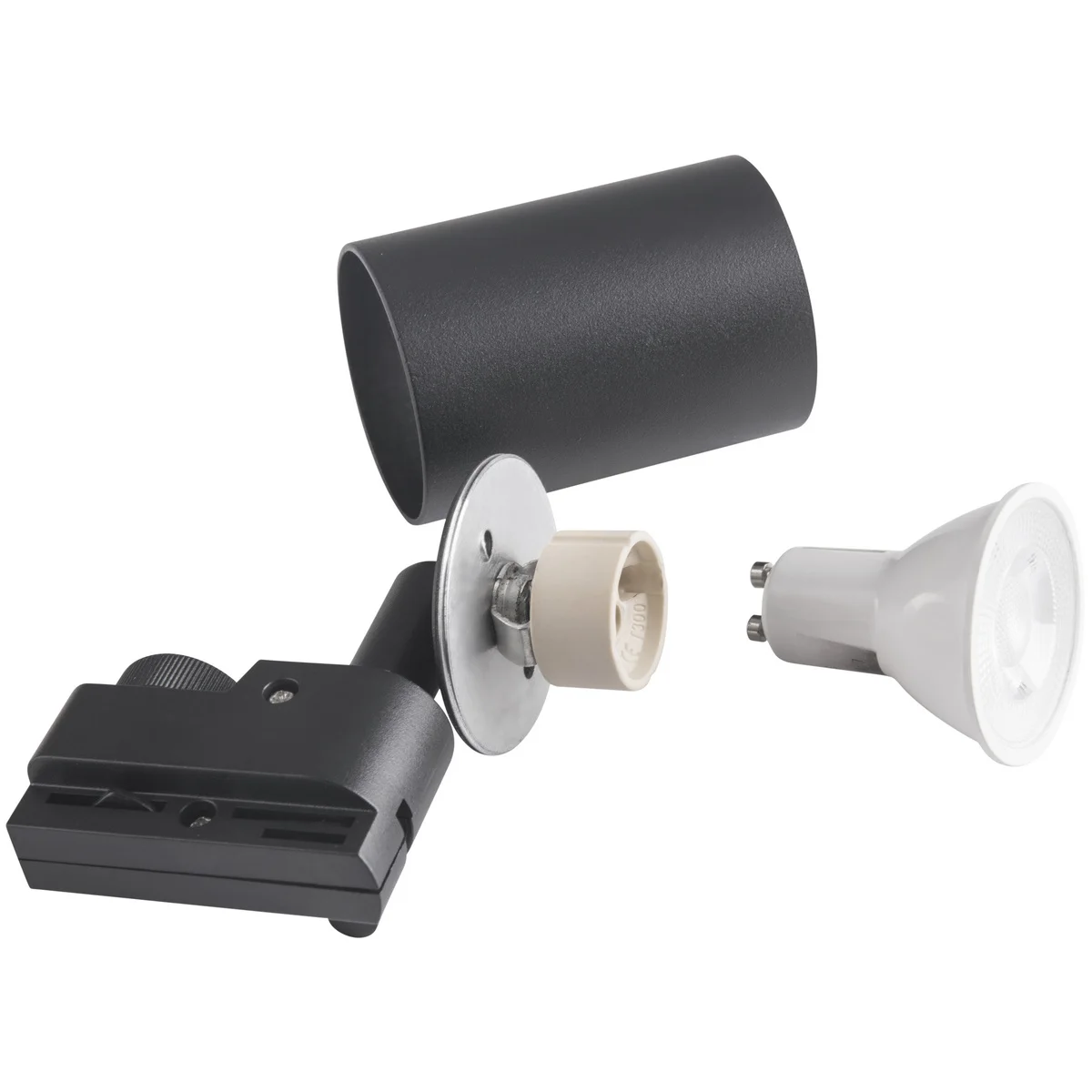 Suporte MR16 Preto Para Trilho Eletrificado Tramontina