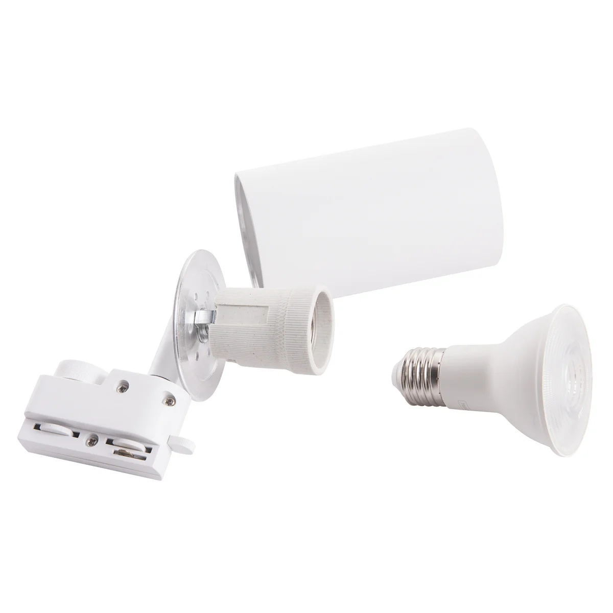 Suporte PAR20 Branco Para Trilho Eletrificado Tramontina