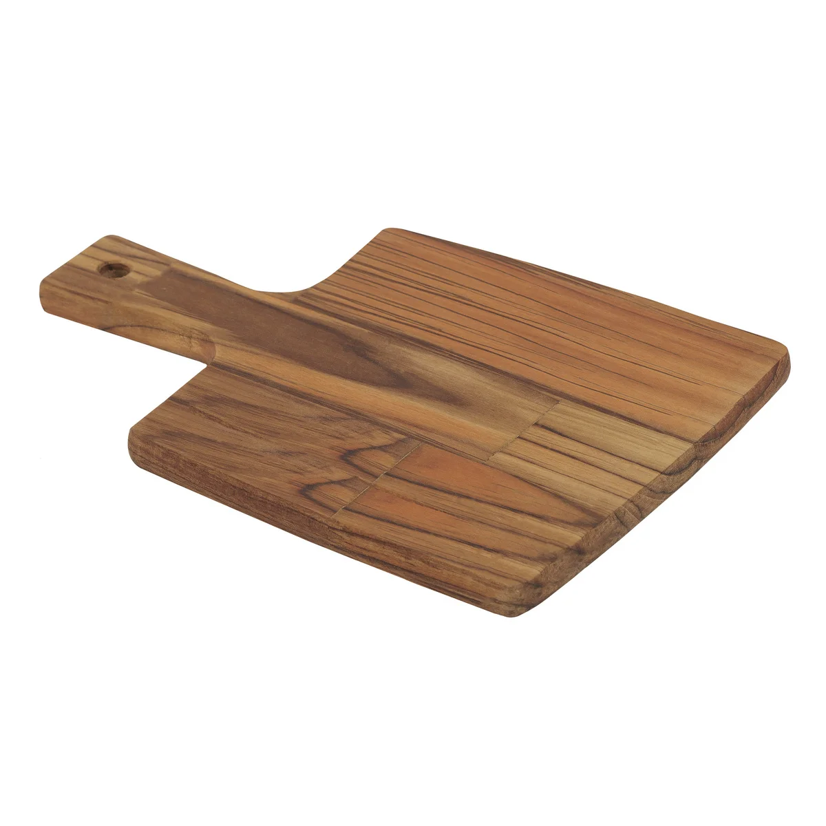 Tábua Retangular Tramontina Kitchen em Madeira Teca com Cabo 28x19,5 cm
