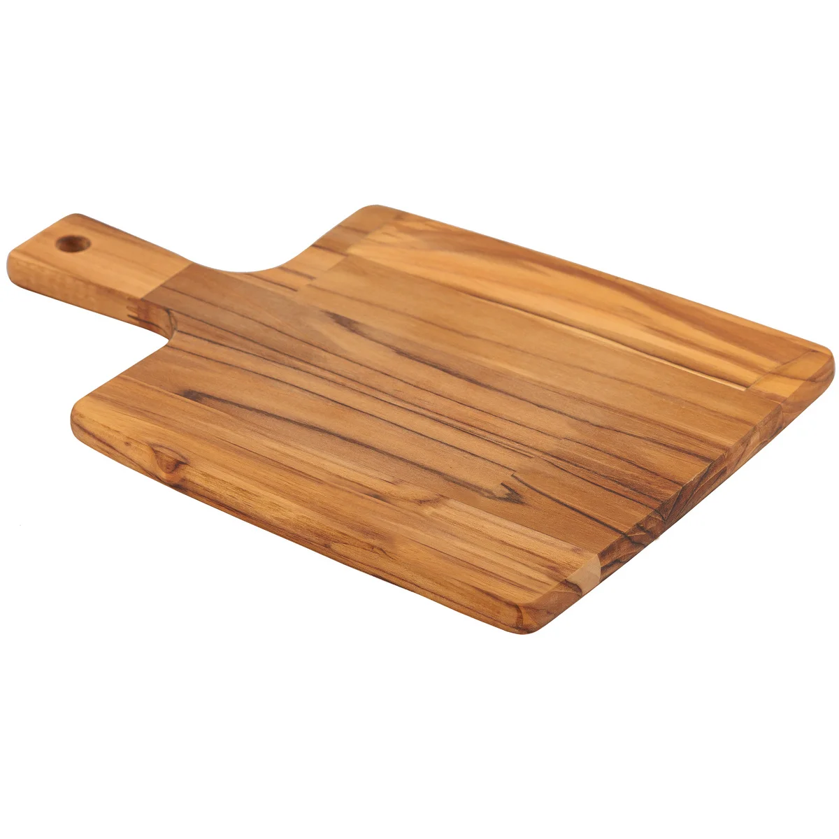 Tábua Retangular Tramontina Kitchen em Madeira Teca com Cabo 40x28 cm