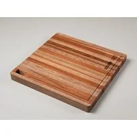 Tábua Tramontina Rost para Preparar e Servir em Madeira Jatobá FSC Mesclada com Acabamento Óleo 33x33 cm