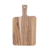 Tábua com Cabo para Churrasco Tramontina em Madeira Mista 40x21 cm