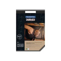 Tábua de Corte Tramontina Churrasco Black em Polipropileno Preto