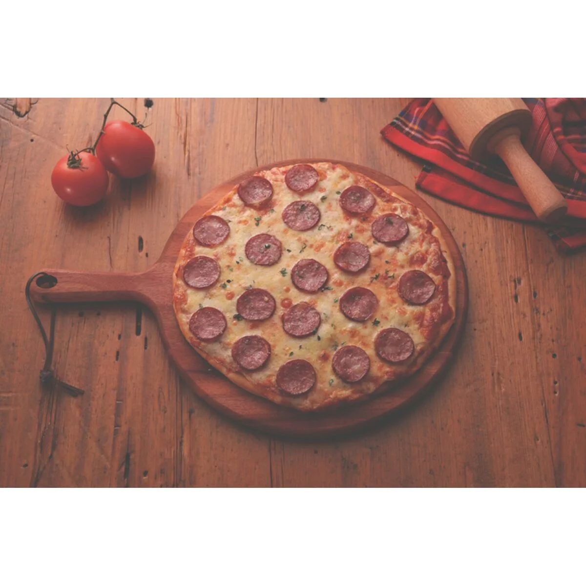 Tábua para Pizza Tramontina Provence em Mogno Africano 42 cm