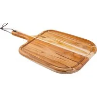Tábua para Steak Tramontina Provence em Madeira Teca com Cabo 40x27 cm