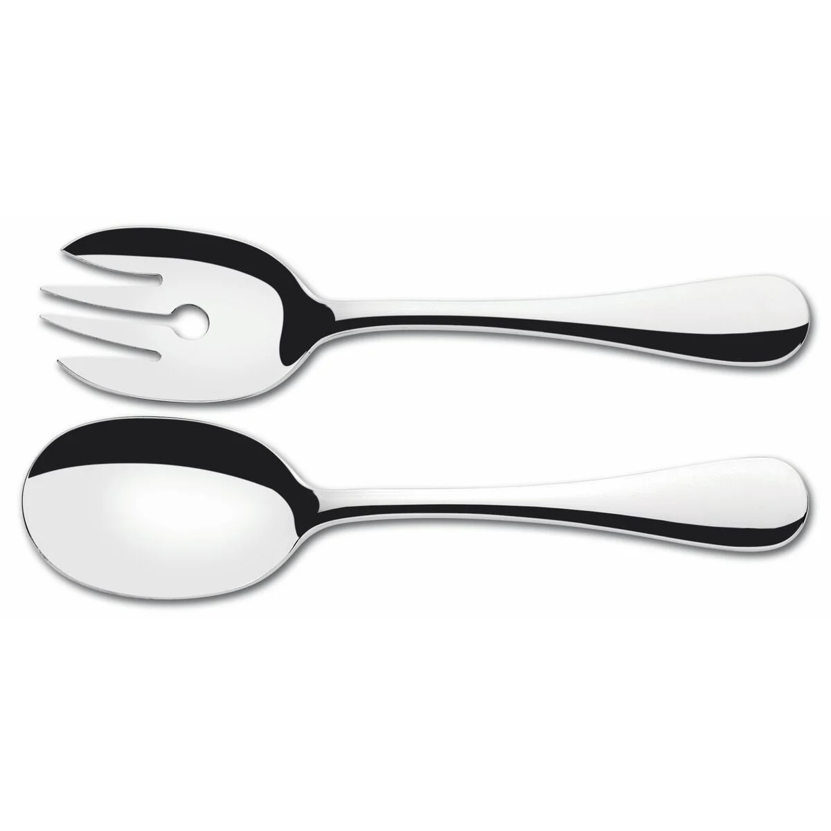 Talheres para Salada Tramontina Classic em Aço Inox com Acabamento Alto Brilho