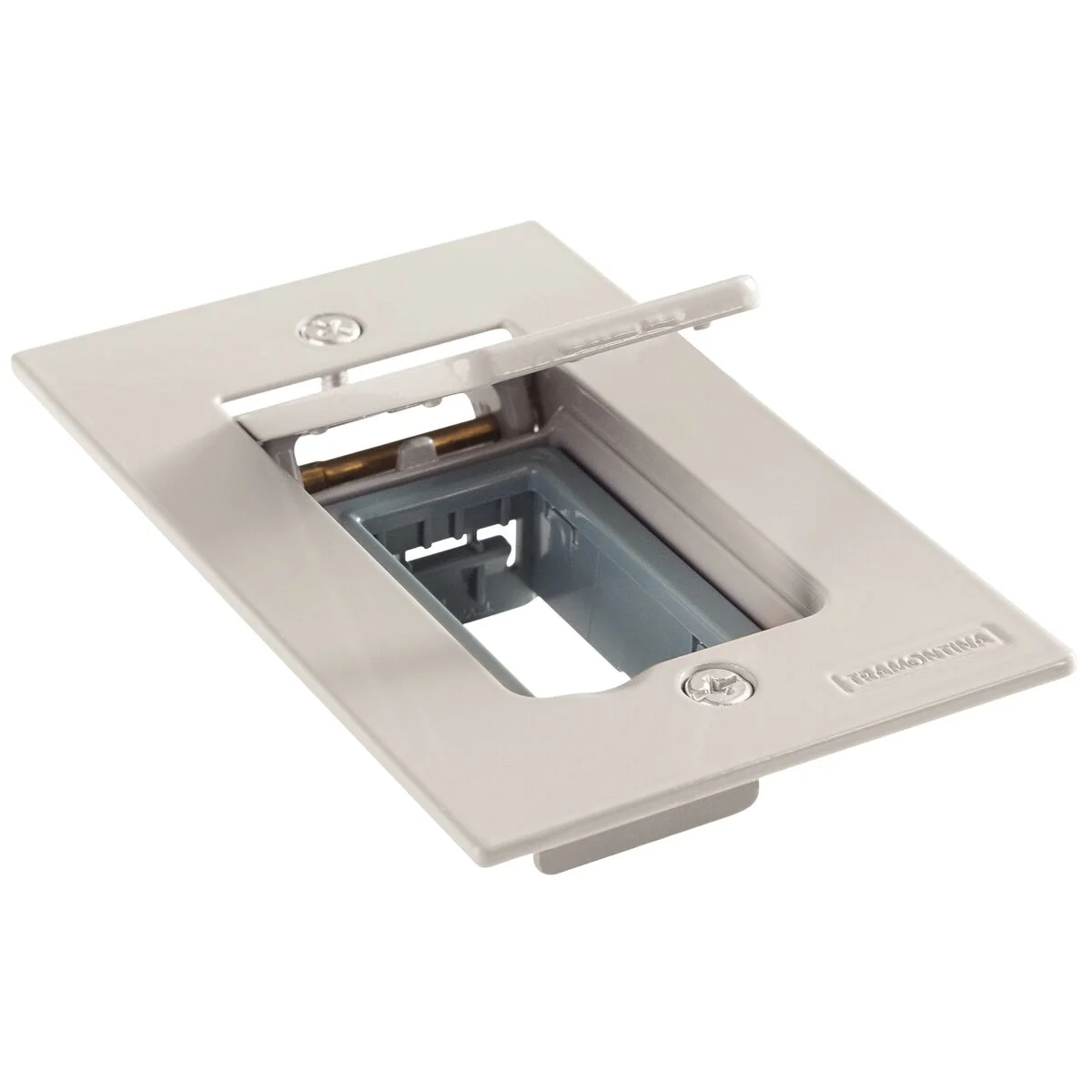 Tampa 1 Posto 4x2 para Piso Tramontina Modular Cinza