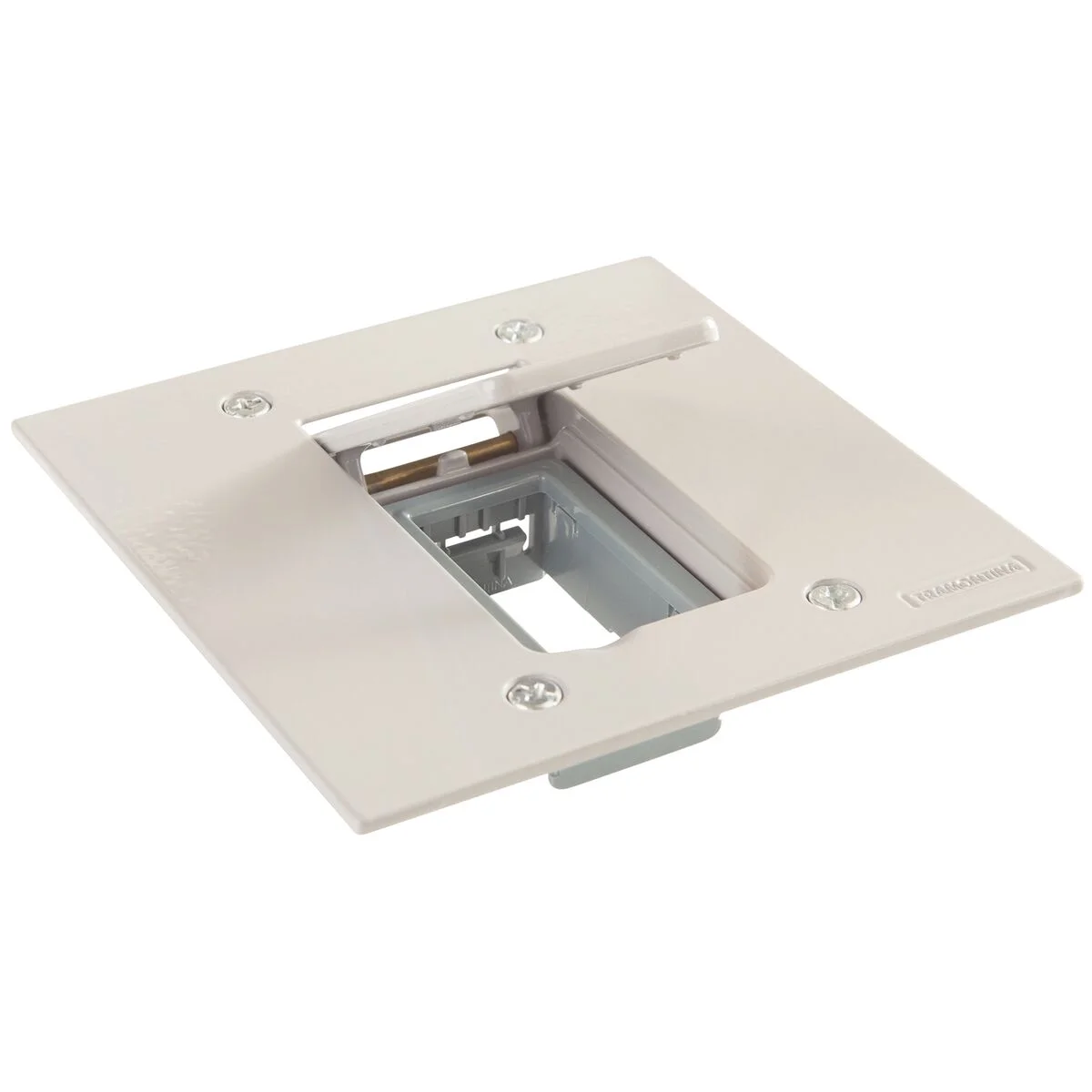 Tampa 1 Posto 4x4 para Piso Tramontina Modular Cinza