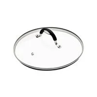 Tampa Tramontina Mônaco Induction em Vidro com Alça de Aço Inox 28 cm