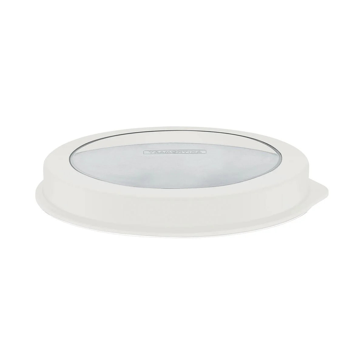 Tampa de Plástico Tramontina Cucina Branca 16 cm
