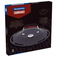 Tampa para Churrasqueira TCP-400 Tramontina em Aço Carbono Esmaltado