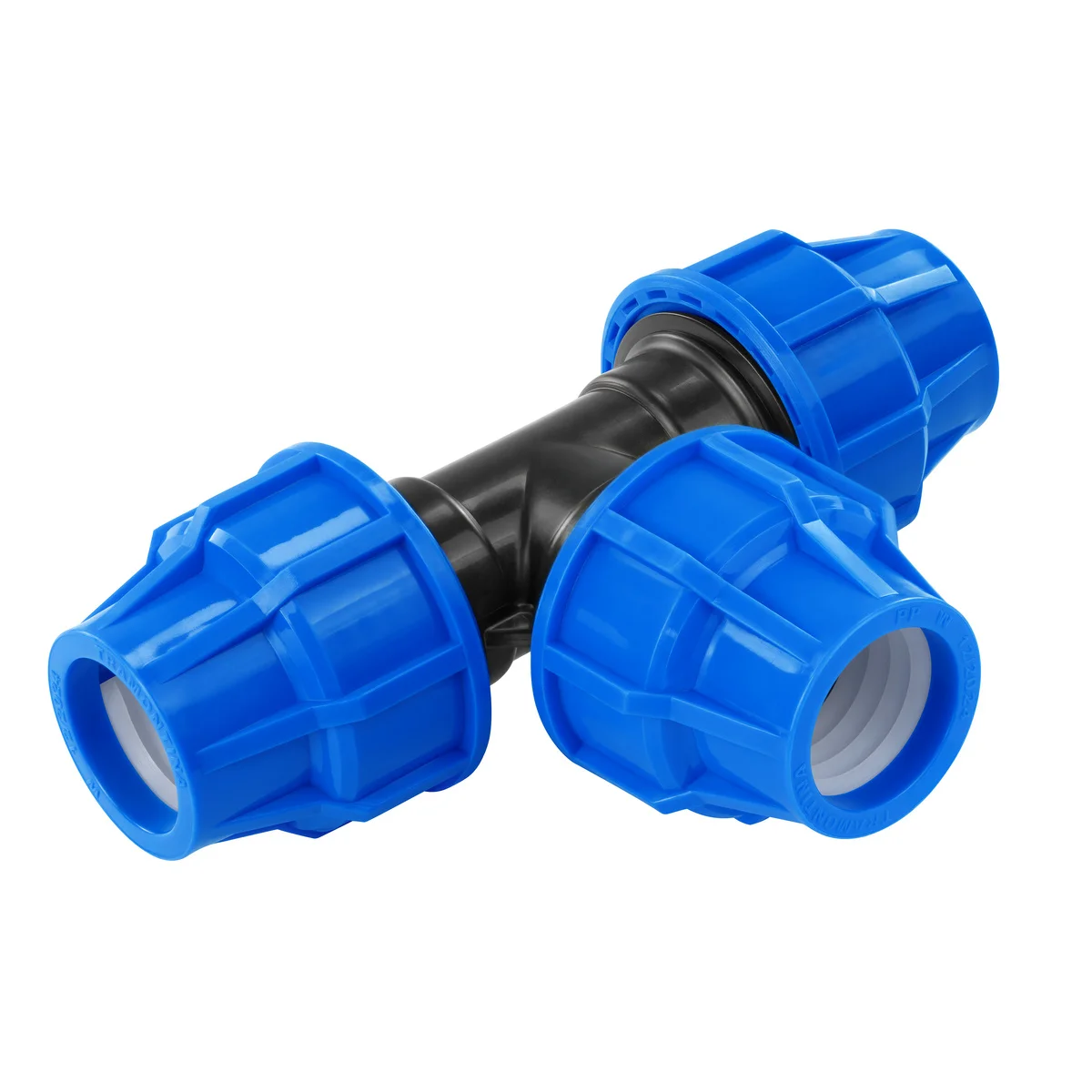 Tê 90º de Compressão 32 mm Tramontina para Tubos de PEAD