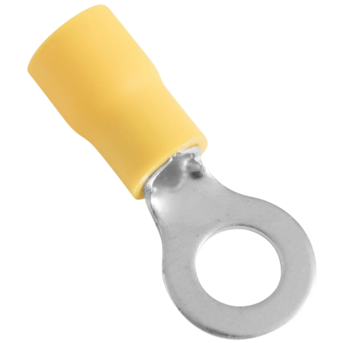 Terminais de Conexão Olhal Tramontina em cobre e nylon 6 mm² x 12 mm x M6 Amarelo 25 Peças