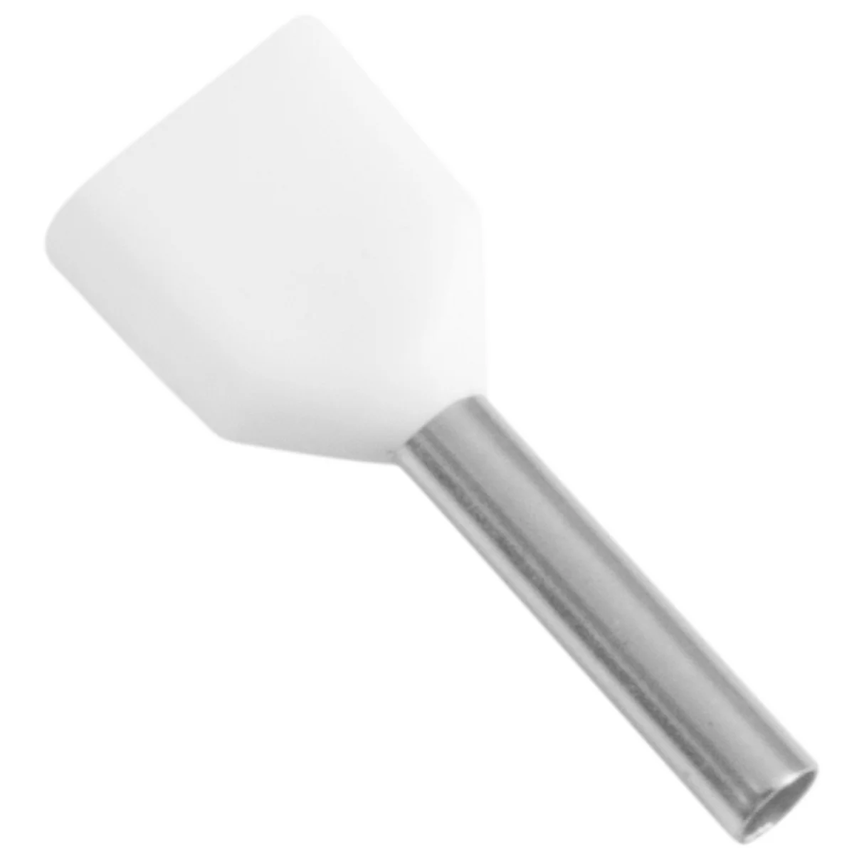 Terminais de Conexão Tubulares Duplos Tramontina em cobre estanhado e nylon 0,5 mm² x 8 Branco 100 Peças