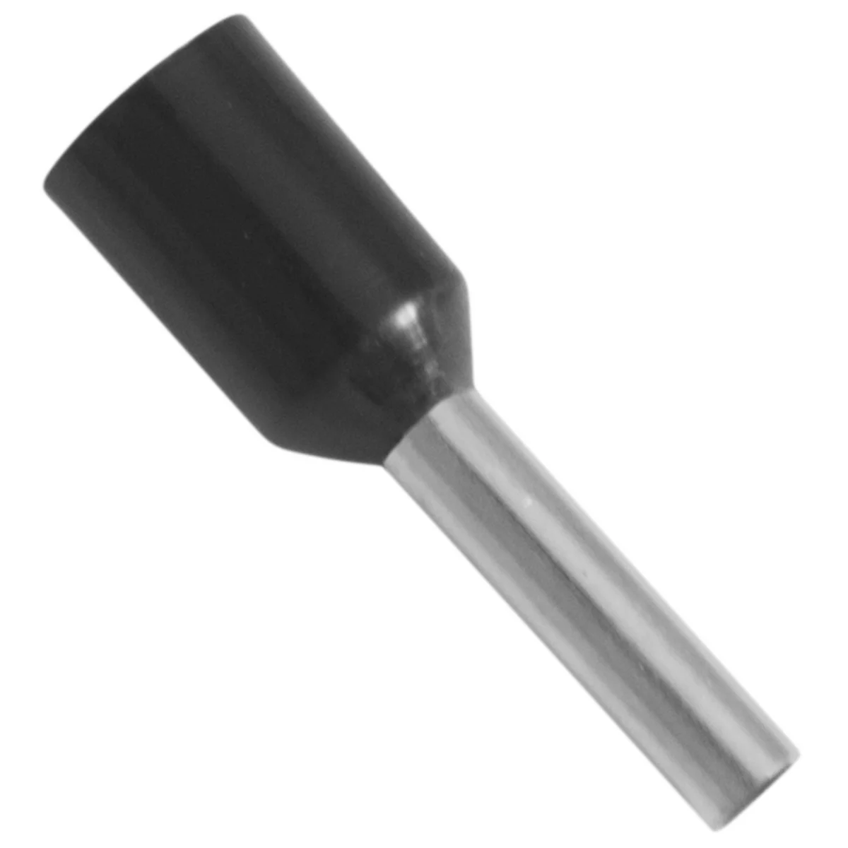 Terminais de Conexão Tubulares Tramontina em cobre estanhado e nylon 1,5 mm² x 8 Preto 100 Peças