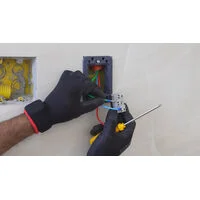 Terminais de Conexão Tubulares Tramontina em cobre estanhado e nylon 1,5 mm² x 8 Preto 100 Peças