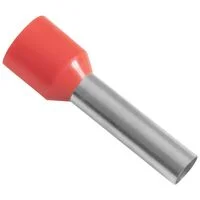Terminais de Conexão Tubulares Tramontina em cobre estanhado e nylon 10 mm² x 18 Vermelho 20 Peças