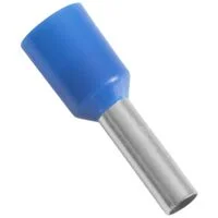Terminais de Conexão Tubulares Tramontina em cobre estanhado e nylon 2,5 mm² x 8 Azul 100 Peças