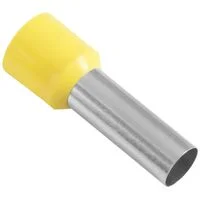 Terminais de Conexão Tubulares Tramontina em cobre estanhado e nylon 25 mm² x 22 Amarelo 10 Peças