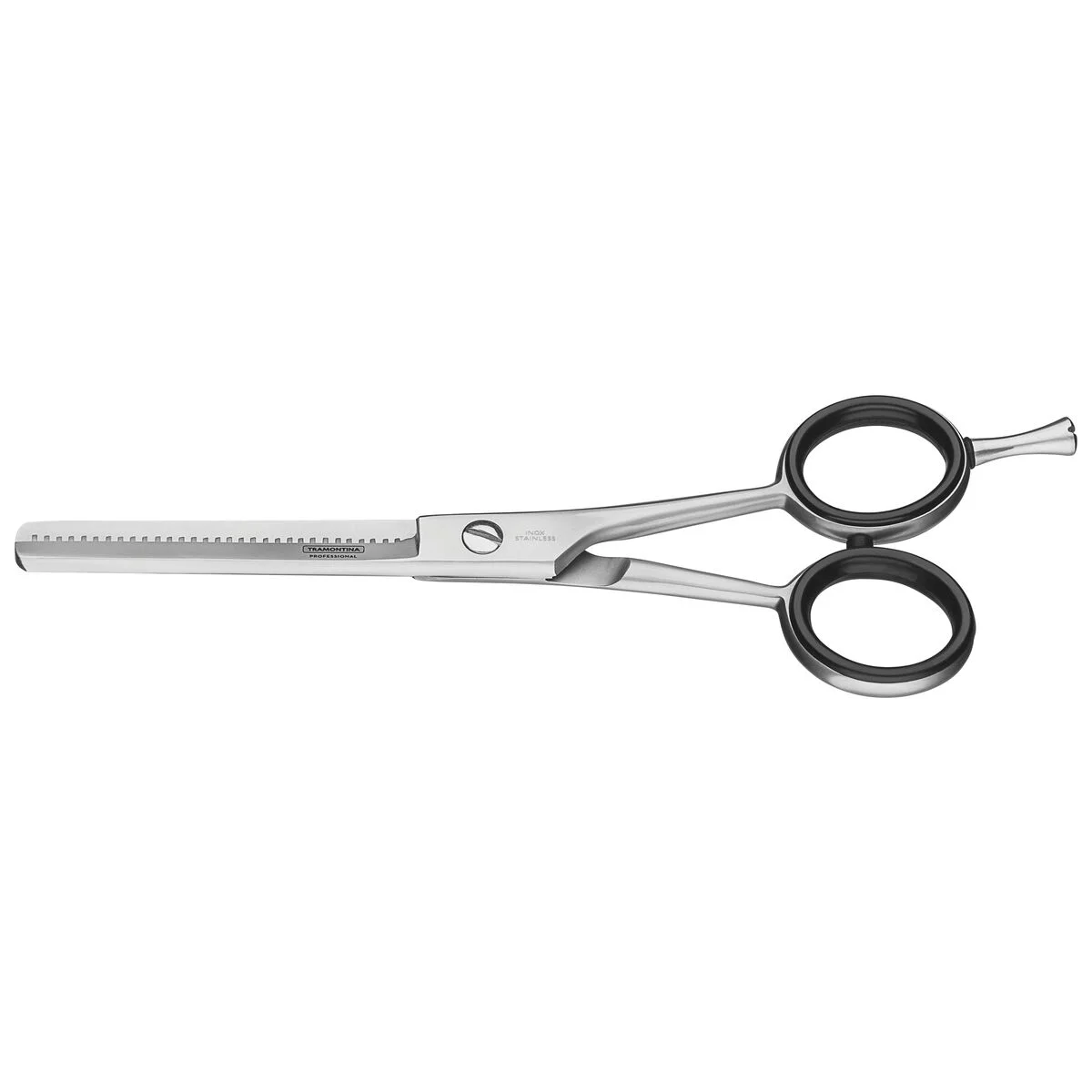 Tesoura Profissional para Cabelo Tramontina em Aço Inox com Fio Desbaste 5,5"